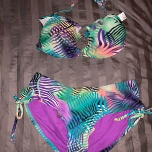 Forever 21 floral Bikini Set!